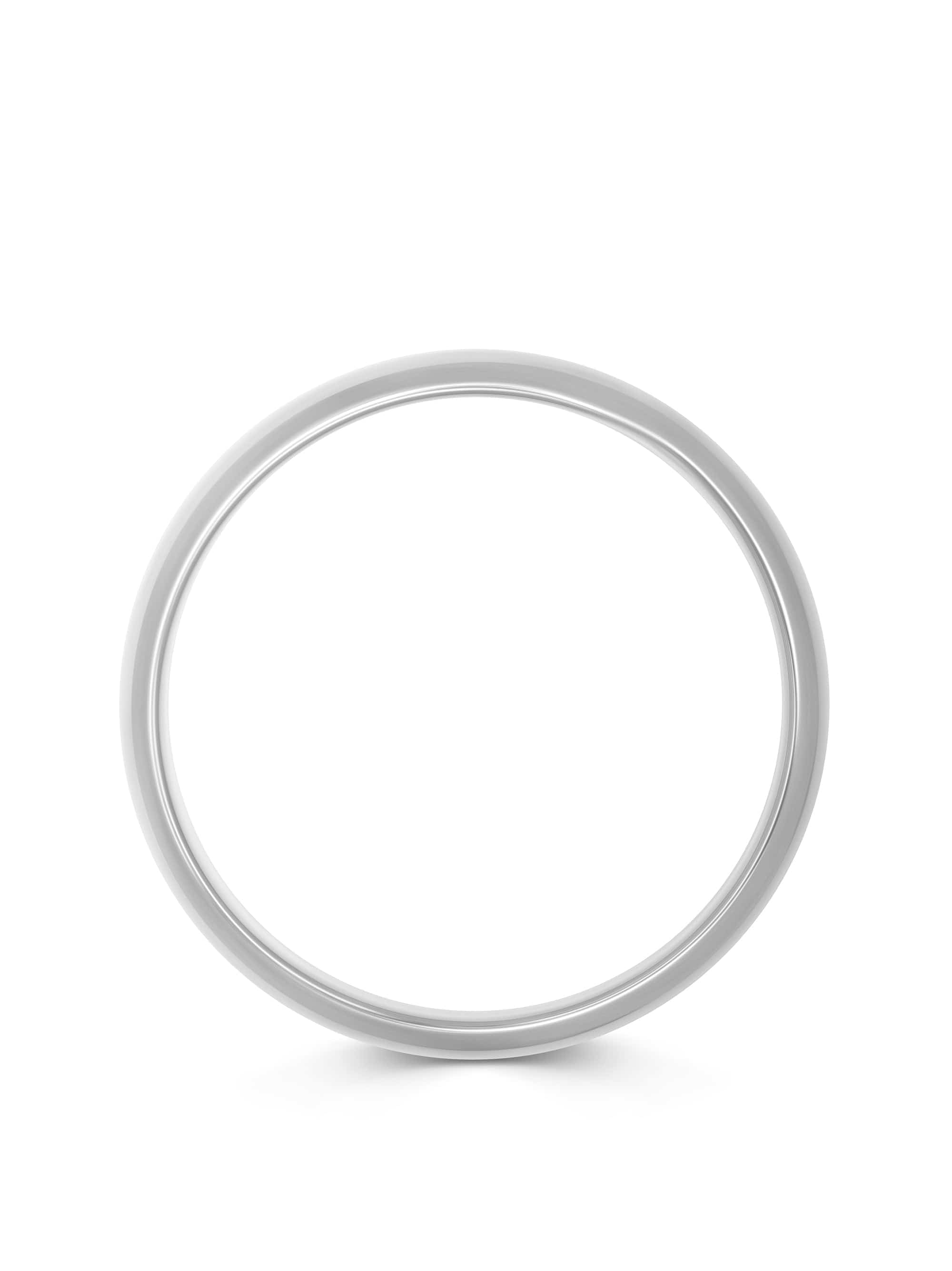 Classic 12mm Round Bangle in Silver 4