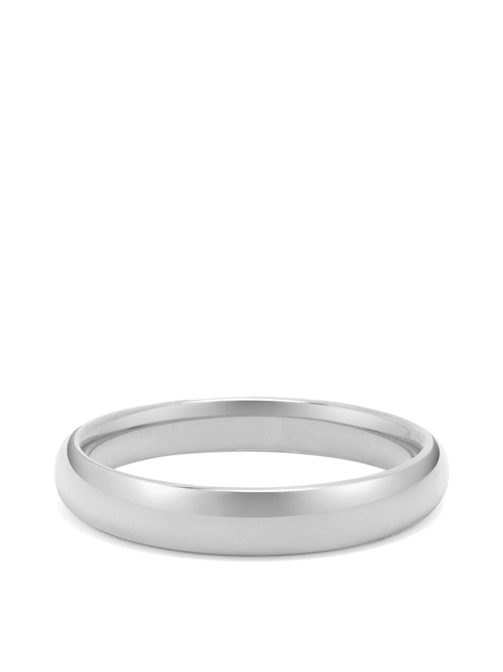 Classic 12mm Round Bangle in Silver 5