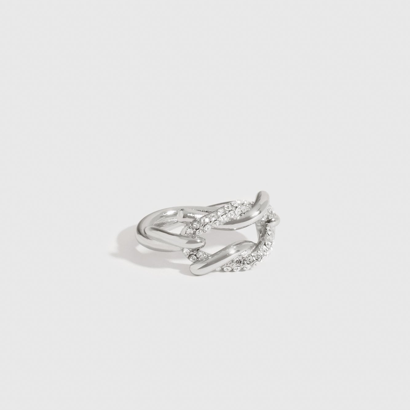 Knot Pavé Ring 5
