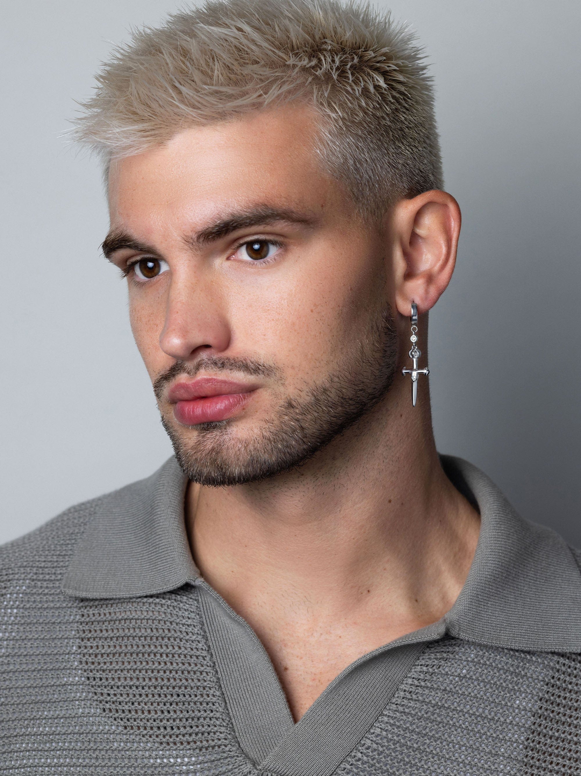 Skyfall Sword Earrings in Silver 3