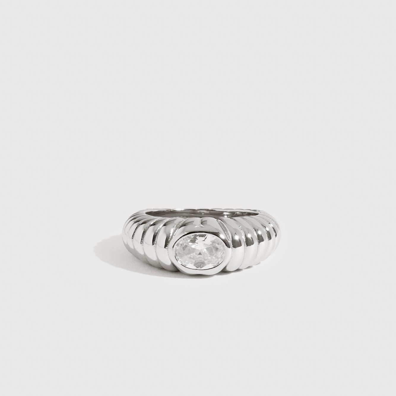Solitaire Cloud Ring 0