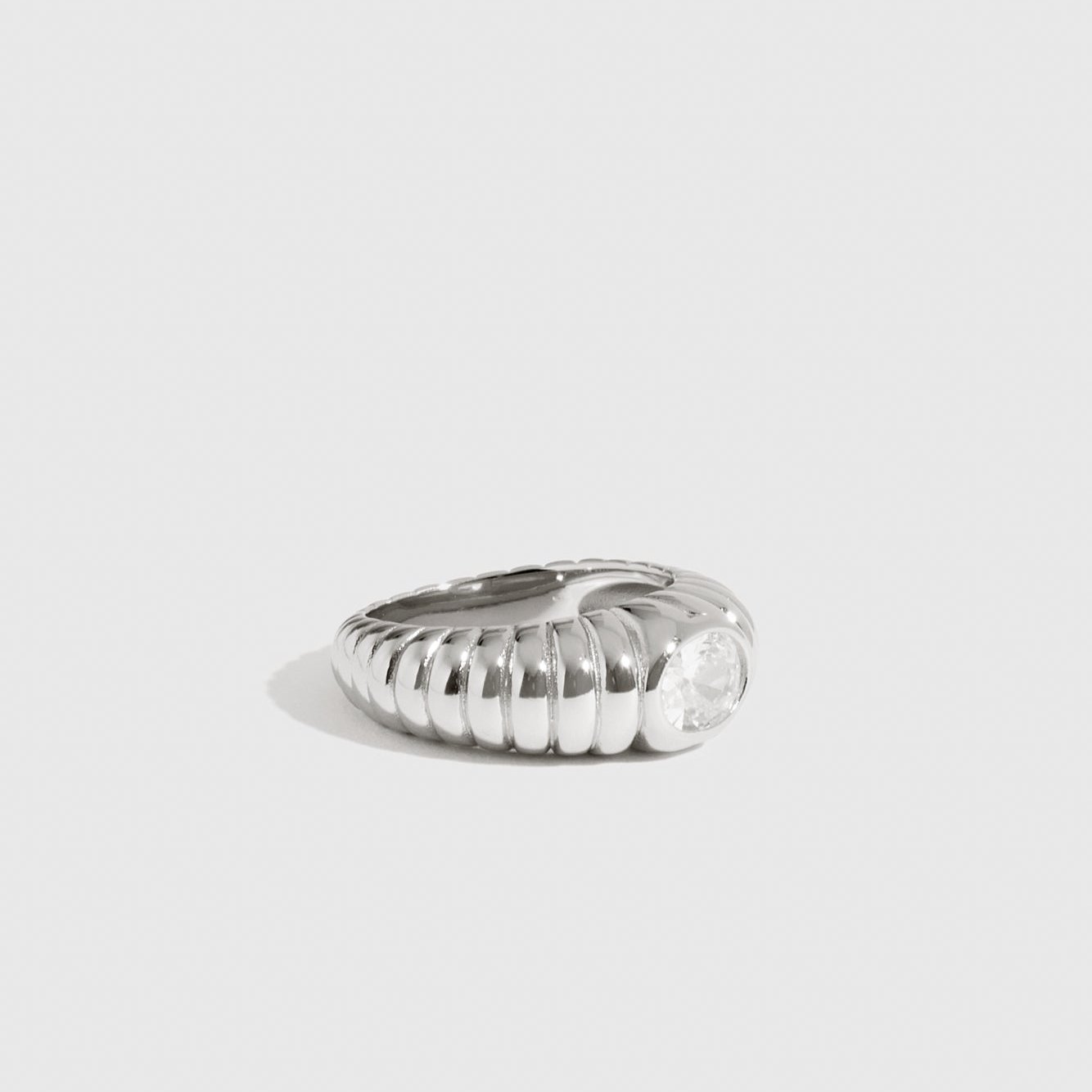 Solitaire Cloud Ring 4