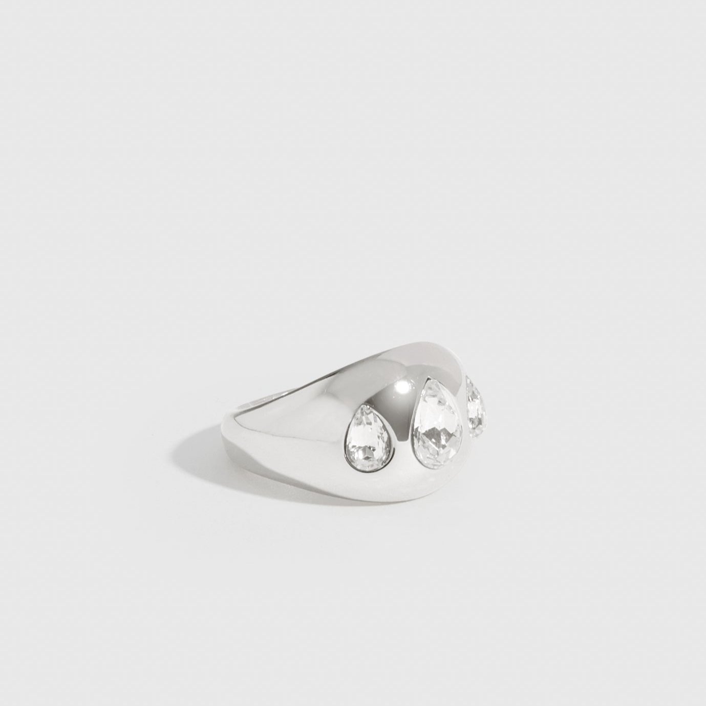 Teardrops Dome Ring 3