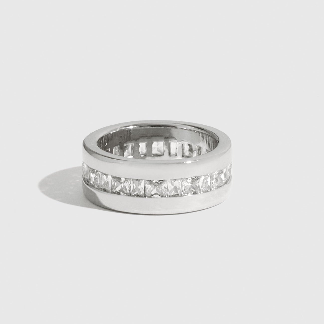 Square & Baguette Ring 0