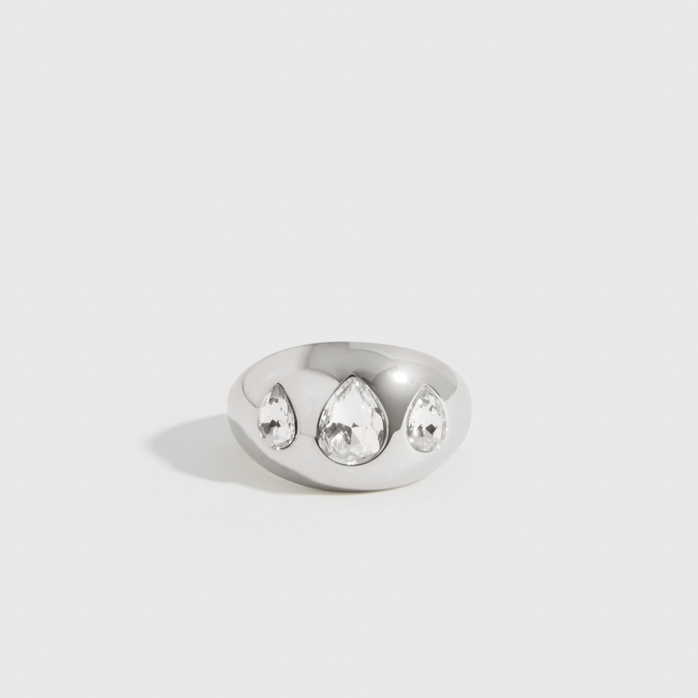 Teardrops Dome Ring 0