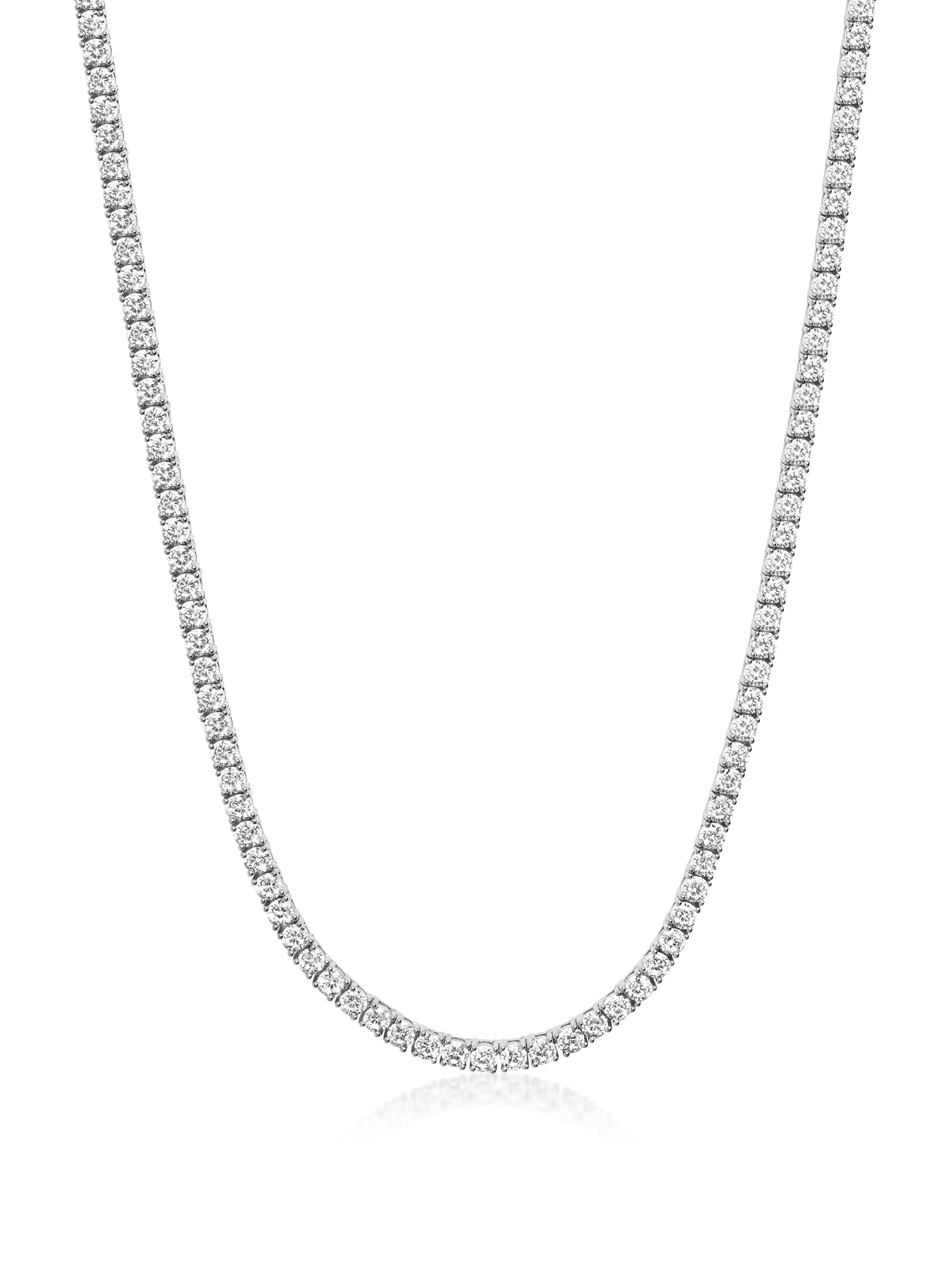 Tennis Choker in Silver 0